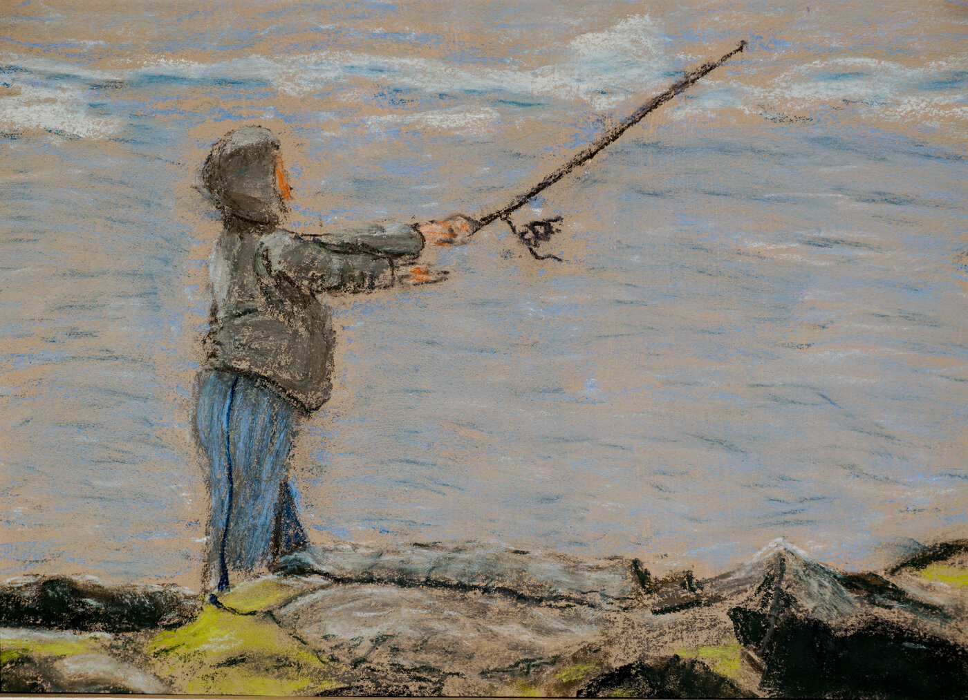 Boy Fishing