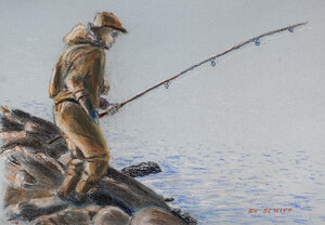 Man Fishing